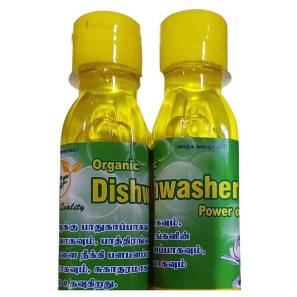 Eco Friendly Safer to hands Natural Lemon Extract Dishwash Liquid 100 ml Pack of 2.